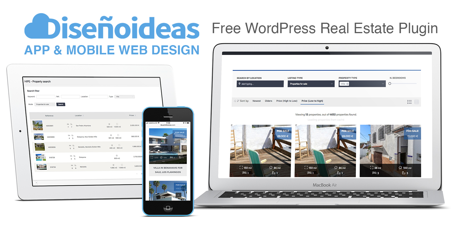 Real Estate Website designs real estate websites with wordpress in marbella the wordpress specialists for real estate